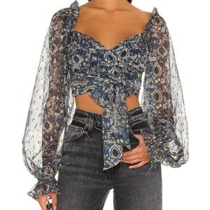 HOUSE OF HARLOW x REVOLVE Wella Blouse | SZ XL SOLD OUT!